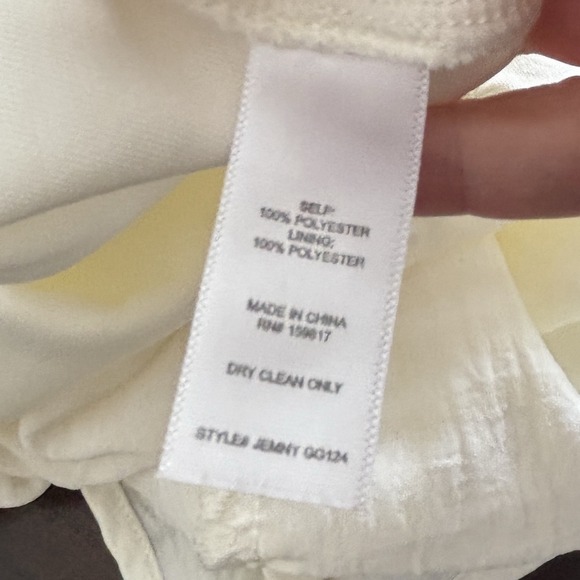 Altar'd State Babydoll‎ Tiered Dress Off White Sorority Size L Boho Peasant - Picture 9 of 10